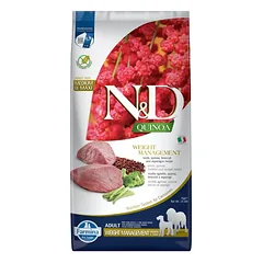 Farmina N&D Quinoa canine WEIGHT MANAGEMENT LAMB 7kg