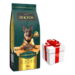 HEKTOR BALANCED Adult 15kg + Staigmena ŠUNIUI