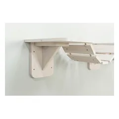 Trixie Climbing Ladder For Wall Mounting sieninės draskyklės kopėčios katėms su sizalio paviršiumi, 150 × 30 cm, baltos — 2 nuotrauka