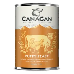 Canagan Puppy Feast konservai su jautiena ir vištiena šuniukams
