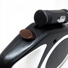 Automatinis pavadėlis šunims ir katėms RETOO su LED žibintuvėliu, 5 m — 5 nuotrauka