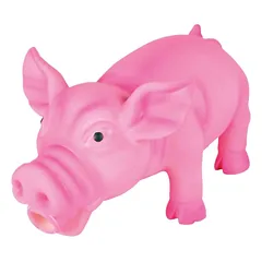 TRIXIE žaislas KIAULĖ, animal sound, lateksas, 17 cm (pak.3)