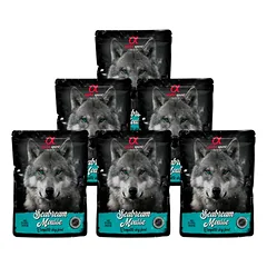 ALPHA SPIRIT WET putėsiai šunims su dorada 300g 6vnt (12)