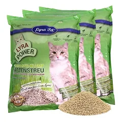 Lyra Pet® Lyra Power® Grasfaser Katzenstreu klumpend