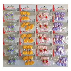 CROCI BEAUTY CHIC kaspinėlis su gumele 2vnt 3.5cm 20pak.