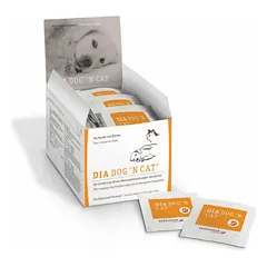 Dia Dog & Cat N60 – Kramtomosios tabletės šunims ir katėms sutrikusiam žarnynui ir ūmiam viduriavimui gydyti