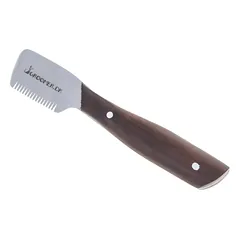 Groomer.dk Danish Classic Knife - klasikinis trimeris su medine rankena, Coarse — 4 nuotrauka