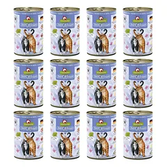 GranataPet DeliCatessen Tuna & Duck - be grūdų šlapias maistas katėms, tunas ir antis, 6x 400g — 3 nuotrauka