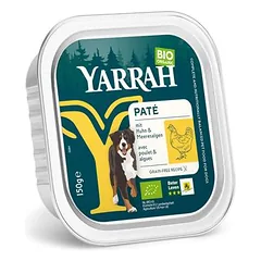 Yarrah Bio paštetas, drėgnas maistas šunims 12 x 150 g — 2 nuotrauka