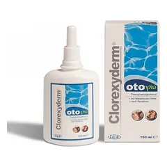 Clorexyderm OTO Piu antiseptinis ausų valiklis šunims ir katėms 150ml