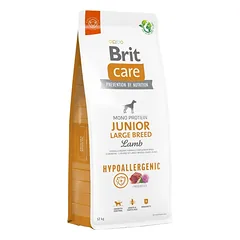 BRIT Care Hypoallergenic Junior Large Breed su ėriena 12 kg