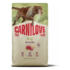 Carnilove Dog True Fresh Adult su antiena, sausas maistas šunims 4 kg