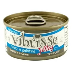Vibrisse Jelly Tuna drėgnas maistas suaugusioms katėms želė, 70 g nuotrauka