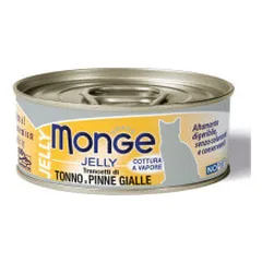 Monge Jelly konservai su geltonpelekiu tunu katėms - Pet24