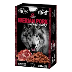 ALPHA SPIRIT NATURAL DOG skanėstai šunims su kiauliena 80g
