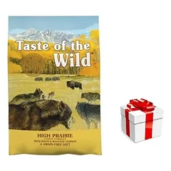 Taste of the Wild High Prairie 12, 2 kg + STAIGMENA ŠUNIUI