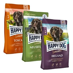 Happy Dog Supreme Kulinarische Weltreise 3 x 4 kg