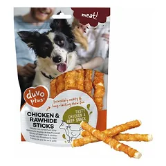 Duvo+ Hundesnack Rindshaut & Huhn Sticks