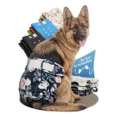 HUND IST KÖNIG itin sugeriančios sauskelnės kalėms (3 vnt.), 3 padėčių reguliavimas, S (29 - 40cm) — 4 nuotrauka