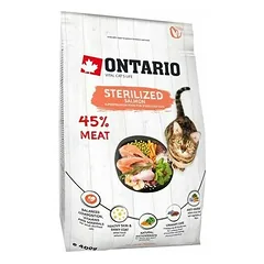 Ontario Cat Sterilized Salmon 400 g