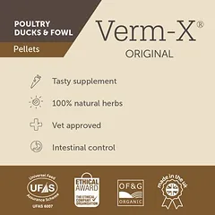 Verm-X granulės naminiams paukščiams, 750 g — 4 nuotrauka