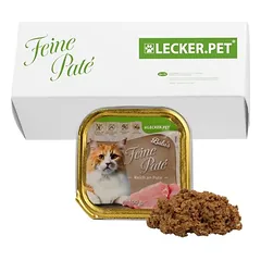 Lyra Pet Lecker.Pet® Balu's Feine Paté su kalakutiena, drėgnas maistas katėms, 68 x 100 g — 4 nuotrauka