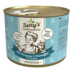 Betty´s Landhausküche konservai katėms 6 x 200 g, drėgnas maistas katėms — 5 nuotrauka