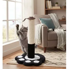 Katės draskyklė stulpelis žaislas letenėlė 43cm (F064) — 3 nuotrauka