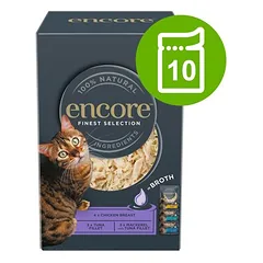 Encore Cat Pouch sultinyje, drėgnas maistas katėms 10 x 50 g, < 79 g — 1 nuotrauka