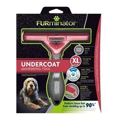 FURminator deShedding XL šukos ilgaplaukiams šunims