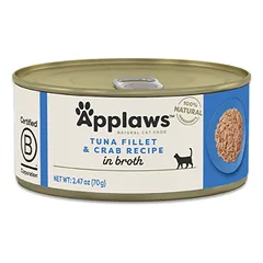 Applaws tuno filė su krabais, drėgnas maistas katėms 70 g parduotuvėje mumbo.lt