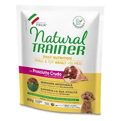 Trainer Natural MINI ADULT su kumpiu 800g (8) parduotuvėje Petz.lt