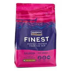 Fish4Dogs sausas maistas su lašiša ir bulvėmis mažų veislių šunims 1,5KG