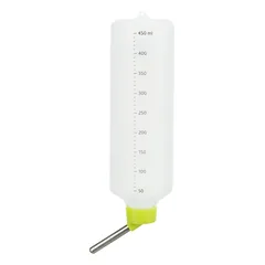 Trixie Water Bottle With Wire Holder girdykla graužikams, plastikas, 450 ml — 4 nuotrauka