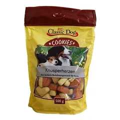 Classic Cla. Dog Cookies Knusperherzen