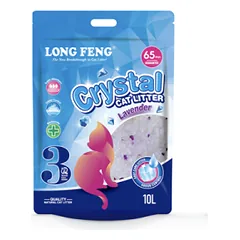 Long Feng silikoninis kraikas, levandų aromatas, 10 l / 4 kg