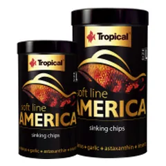 Tropical Soft Line America L minkštas maistas visaėdėms ir mėsėdėms Amerikos žuvims 100 ml — 5 nuotrauka