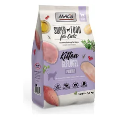 Mac's Cat Dry Kitten sausas pašaras su paukštiena kačiukams