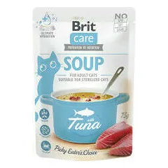Brit Care Cat sriuba su tunu, drėgnas maistas katėms 75 g — 2 nuotrauka