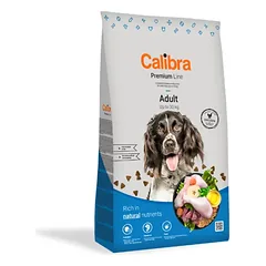 CALIBRA Dog Premium Line sausas maistas suaugusiems šunims su vištiena 12 kg