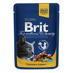 Brit Premium Chicken & Turkey 100 g — 2 nuotrauka