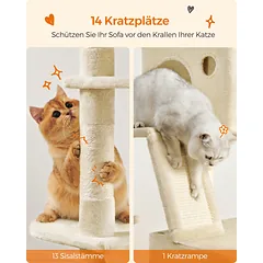 Kačių draskyklė 206 cm — 5 nuotrauka