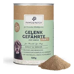 PAWS & PATCH Gelenkgefährte Forte šunims, suaugusiems ir senyvo amžiaus, papildas, 120 g — 2 nuotrauka
