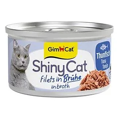 Gimpet ShinyCat sultinyje, drėgnas maistas katėms 24 x 70 g, Tunas ir ančiuviai — 3 nuotrauka