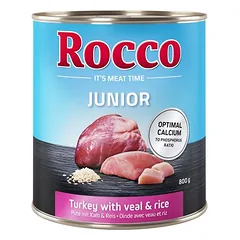 Rocco Junior drėgnas maistas šunims, ekonominė pakuotė 12 x 800 g — 2 nuotrauka