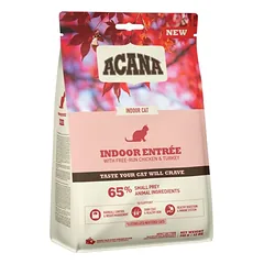 Acana Indoor Entree sausas maistas katėms 4,5 kg
