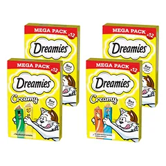 DREAMIES Kreminis mišinys skonių 48x10g