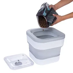 TIAKI sulankstomas silikoninis maisto indas, 12 l — 4 nuotrauka
