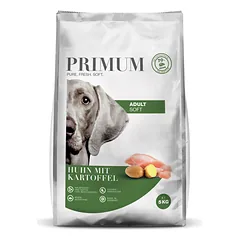 PRIMUM sausas maistas suaugusiems šunims su minkšta vištiena ir bulvėmis, 5 kg