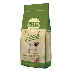 Araton Junior Lamb sausas maistas jauniems šunims su ėriena 15kg